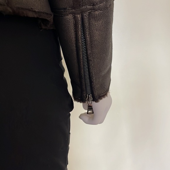 Marc New York Copper Brown Zip Front Motor Jacket. Size PXS. P/5/A1652 - Picture 2 of 7